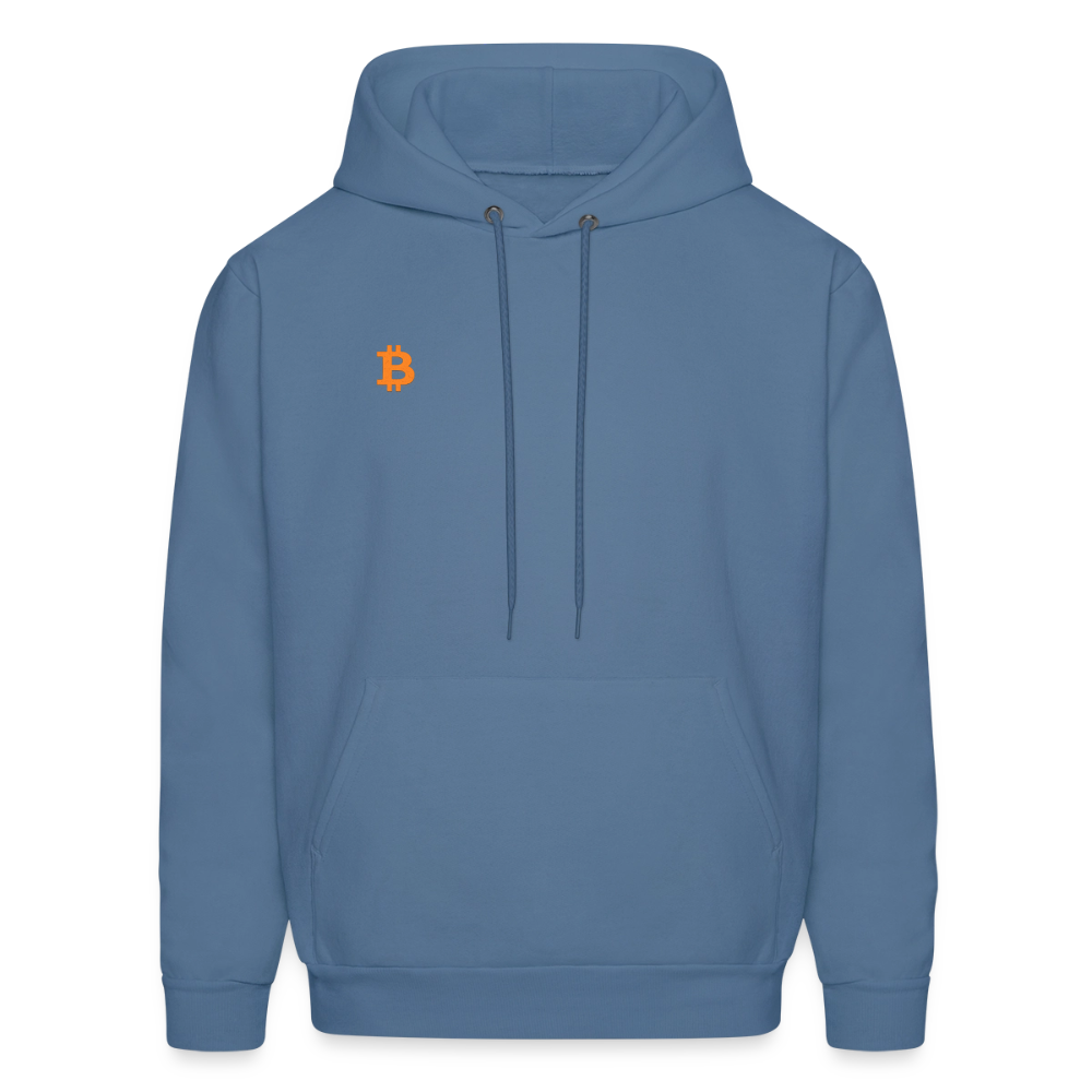 Bitcoin B Hoodie - denim blue